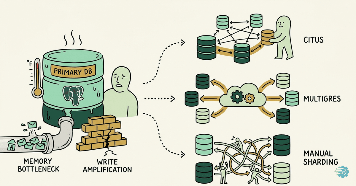 Horizontal Scaling in PostgreSQL: Citus vs Multigres | Algoramming